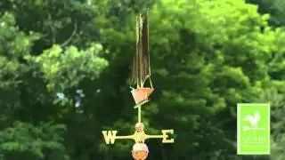 Good Directions 9601P Schooner Weathervane   Polished Copper