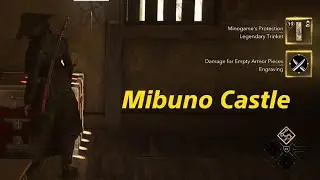 Minogame's Protection Trinket Legendary Chest Location in Assassin's Creed Shadows (Mibuno Castle)