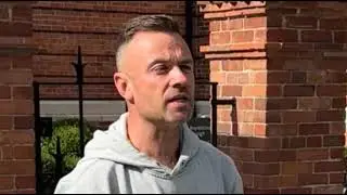 RTE NEWS - DEREK BLIGHE ARRESTED & CHARGED WITH HARASSING A GARDA - MITCHELSTOWN CORK IRELAND