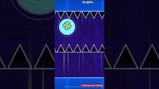 totally legit spam challenge #geometry #gameplay #gd  #gaming #geometrydash #custommap