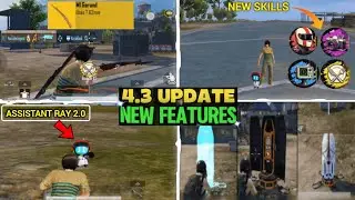 🔥 4.3 UPDATE New Secret Features |New Skills |Mi Garand Sniper Assistant Ray 2.0 |Giant Dome