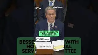 Watch Treasury Secretary Bessent clash with the US House Financial Services Committee.