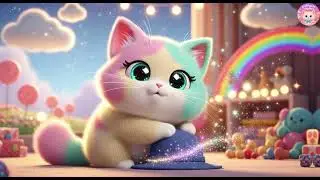 Who Put a Nap in My Hat? 🎩💤 | Puffy Cat&rsquo;s Silly & Magical Bedtime Rhyme for Kids 🐱✨