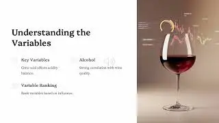 Analysis of Red Wine Quality Data With Audio