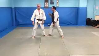 Hiji ate chudan 義和拳法