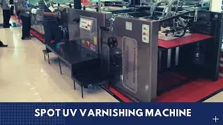 Automatic Spot UV Varnishing Machine