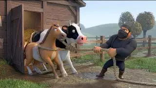 😱 Thief Takes Every Animal from Old MacDonald&rsquo;s Farm 🚜🐄 | Kids Story