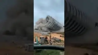 Edif&iacute;cios inacabados sendo implodidos na China