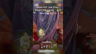 IRON FIST&rsquo;S STALL CAN LITERALLY WIN YOU GAMES!!🥷🏽🐉💚 #marvelrivals #marvelrivalsgameplay #shorts