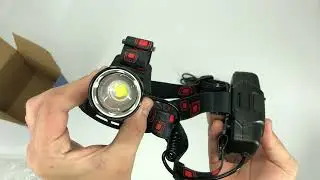 Відео огляд: Ліхтар налобний X-Balong XQ-219-HP50
