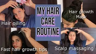 Hair care routine for hair growth|#hairoilingtips #hairoil #haircare #haircareroutine