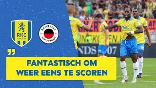 🗣️ Doelpuntenmaker Vurnon Anita na afloop van RKC Waalwijk - Excelsior