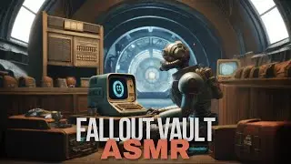 Relaxing within Fallout Vault 77 ASMR Experiment | No Talking or Puppet