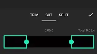 Cara Memotong Video di inshot  . potong bagian tengah, depan, & belakang