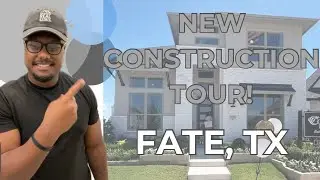 Touring New Construction Homes in Fate, TX!