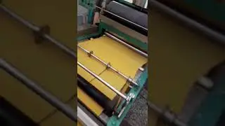 Fully automatic beeswax foundation machine