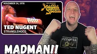 FIRST TIME Reaction To Ted Nugent - Stranglehold (The Midnight Special) || Uncle Ted Bringing It!