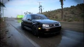 Golf 4 R32 Forza Horizon 5 Logitech G29 gameplay 4K