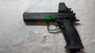 Weak Trigger Pre-travel Pull Solved On My CZ TS2 Racing Green!