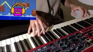 KLYDIX - Dream Flower ON PIANO (Geometry Dash 10-Year Anniversary) #geometrydash
