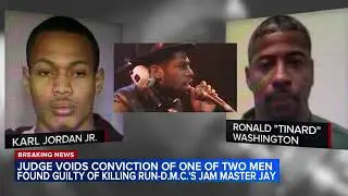 Judge voids conviction of 1 of 2 men in Jam Master Jay's murder