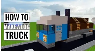 🚚 Timber Hauler! 🌳 Minecraft Log Truck Tutorial 🛠️