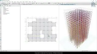 Show Deformation and Internal Forces in ETABS