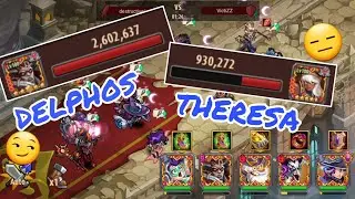 Magic Rush : Delphos Arena Fight | Huge Damage As Main Damager Hero | destructivej