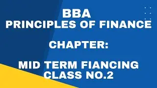BBA Mid term financing