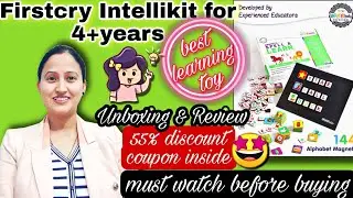 Firstcry Intellikit Review | Must buy for your kids | Kids Activity toy #firstcry #kids_activity