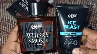 Beardo  Products || Beardo Ice Blast Facewash 100ml || Beardo Whisky Smoke Perfume EDP 100ml