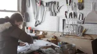 Time Lapse of Organizing our Farm's Tool Area