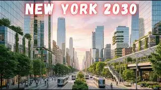 Future City &ndash; New York In 2030  | Sci-Fi AI Short Film (4K)