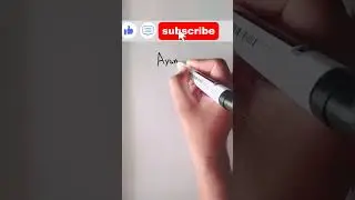 Ayan Name Signature #signature #viral #shortvideo #shorts