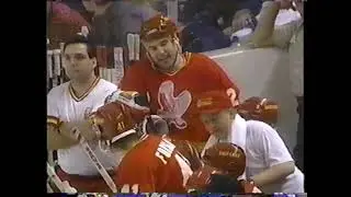 IHL 1992/93 SALT LAKE SCREAMING EAGLES AT PHOENIX ROADRUNNERS