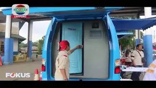 Sopir Bus Di Terminal Rajabasa Dites Urine Untuk Amankan Angkutan Natal & Tahun Baru