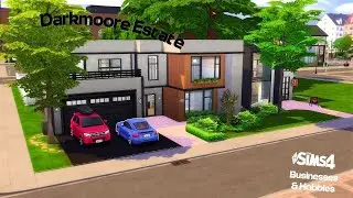 Darkmoore Estate || The Sims 4: Businesses and Hobbies || CC Speed Build