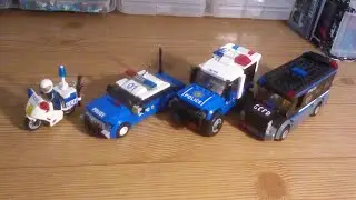 Custom Lego Batman G.C.P.D Vehicles showcase.