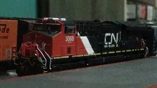 ScaleTrains SXT30625 | GE Tier 4 GEVO ET44AC Diesel Locomotive | 3068 Canadian National | N Scale HD