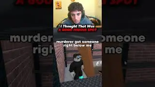 Я подумал, что это хорошее место, чтобы спрятаться.