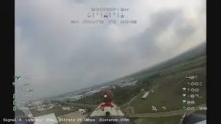 Avatar: First test flight on an Atomrc SwordFish.