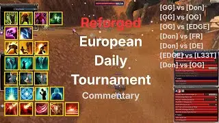 Reforged GvG European Daily Tournament Commentary 2025/12/07 - Guild Wars