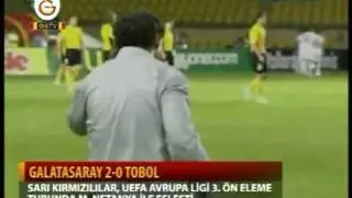 Galatasaray  2-0 Tobol Kostanay 23 07 2009