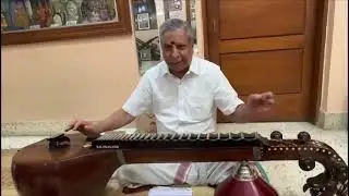 How to Set Shruthi in the Veena | World Master Vainika Vidwan R K Prakash Gurugalu