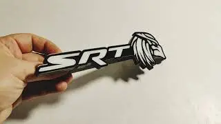 Grill emblem with logo SRT Predator