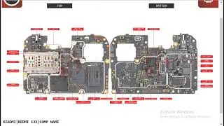 MI REDMI 13X Comp Name Or Ic Nambar Info Idinty Hardware Solution #borneoschematic #gsmstore #borneo