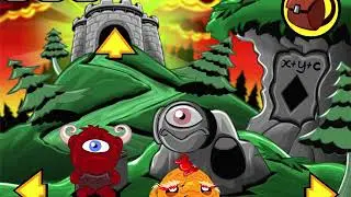 [Pencil Kids] Monkey GO Happy: Stage 308 - Monster Mouth (Patreon Stage 18) Walkthrough