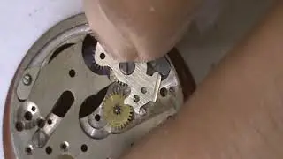 desarme y armado de reloj cronografo telemetre 1km parte 4
