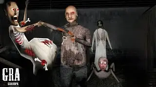 Granny Game Horror Escape Gameplay | Granny Hug Me Ep03