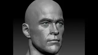 Digital head : Chris Hemsworth WIP Part 1